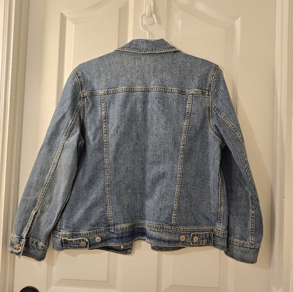 Old Navy Lightwash Jean Jacket | Size Large - Picture 2 of 7